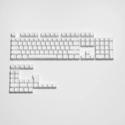Gradient Keycaps Side Printed Shine through PBT Double Shot OEM Profile for MX Switches Gaming Keyboard 130+Key Caps