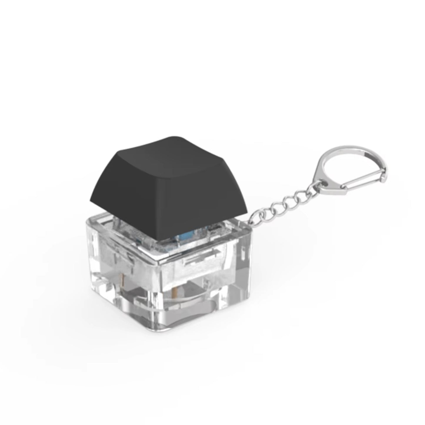 1/2 Keys Mechanical Keyboard Axis Teste Keychain Office Decompression Calming Button Keycap Stress Relief Fidget Toys