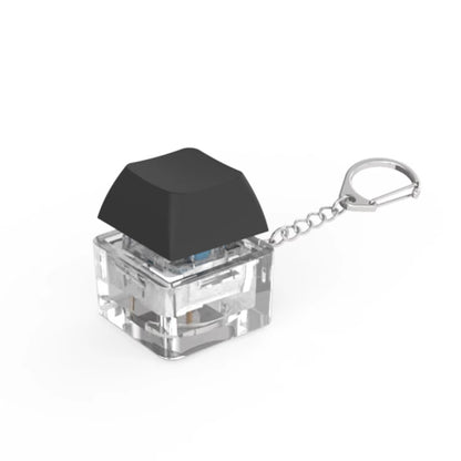1/2 Keys Mechanical Keyboard Axis Teste Keychain Office Decompression Calming Button Keycap Stress Relief Fidget Toys