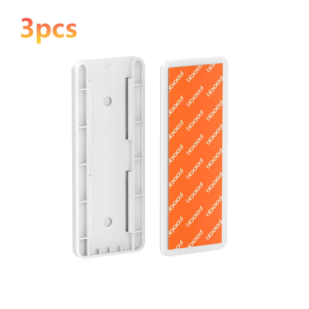 Self-Adhesive Power Socket Strip Fixator Wall Mounted Self Adhesive Punch Free Row Plug Holder for Kitchen Home Office