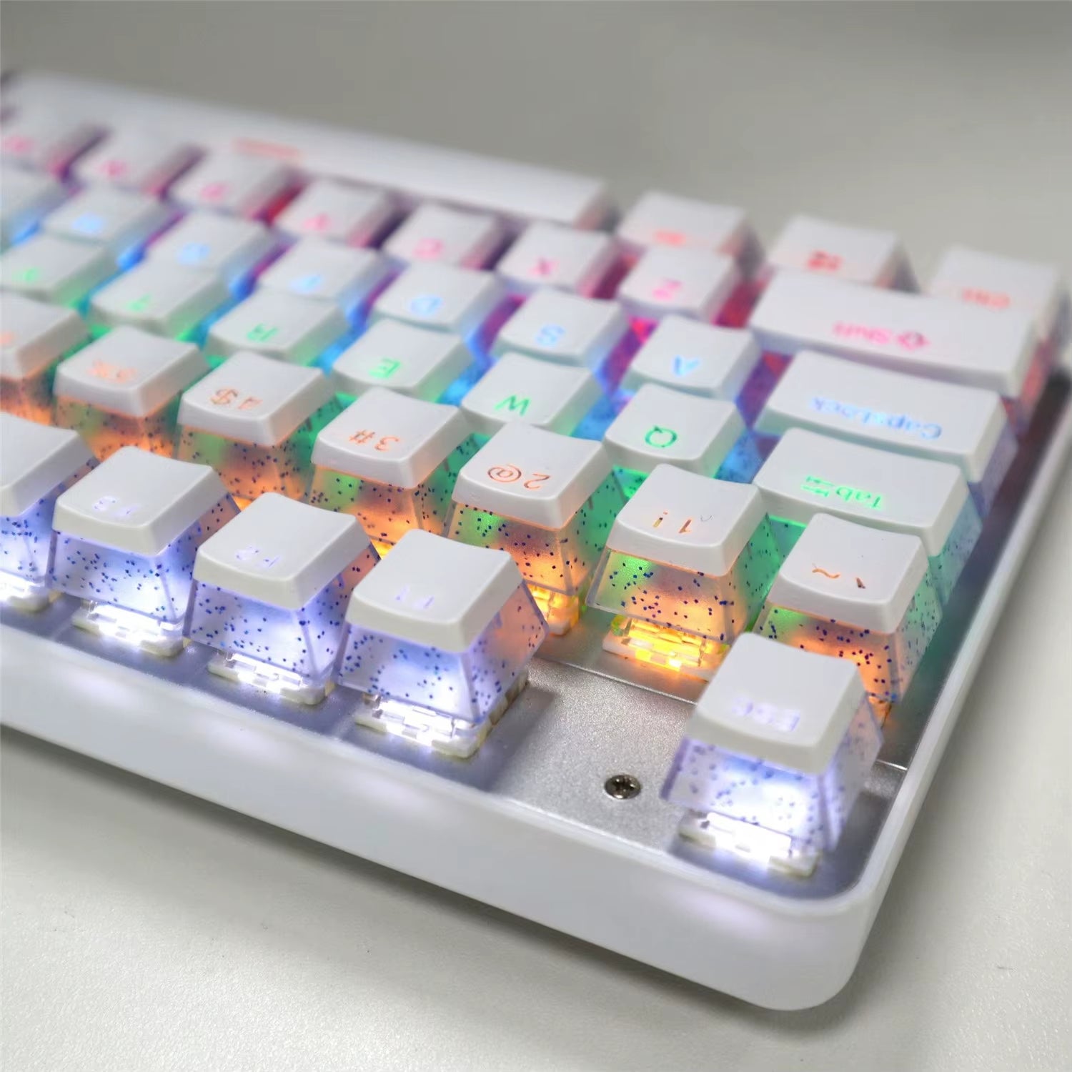 104 Keys Pudding Theme Keycap OEM Profile ABS PBT Double Shot Keycap for Mx Switch Mechanical Keyboard RGB Backlit Key Caps