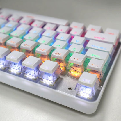 104 Keys Pudding Theme Keycap OEM Profile ABS PBT Double Shot Keycap for Mx Switch Mechanical Keyboard RGB Backlit Key Caps