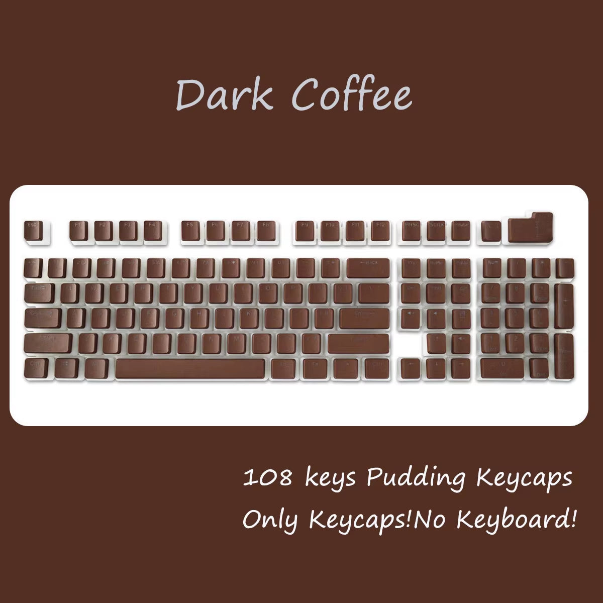 OEM Profile PBT Keycaps 108 Keys Pudding Keycap for Cherry MX Switch Mechanical Keyboard RGB Gamer Backlit Key Caps Custom DIY
