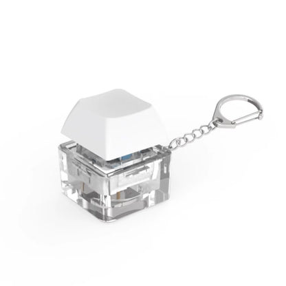 1/2 Keys Mechanical Keyboard Axis Teste Keychain Office Decompression Calming Button Keycap Stress Relief Fidget Toys