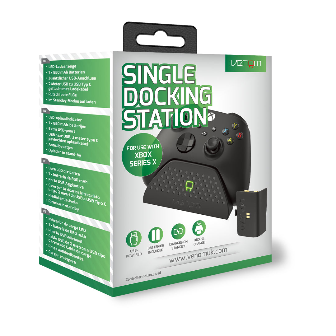 Xbox Charging Dock with Rechargeable Battery Pack for Series X Series S Xbox One