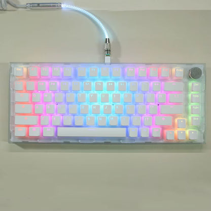 104 Keys Pudding Theme Keycap OEM Profile ABS PBT Double Shot Keycap for Mx Switch Mechanical Keyboard RGB Backlit Key Caps