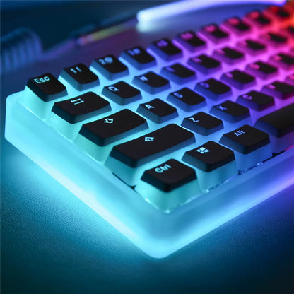 104 Keys Pudding Theme Keycap OEM Profile ABS PBT Double Shot Keycap for Mx Switch Mechanical Keyboard RGB Backlit Key Caps