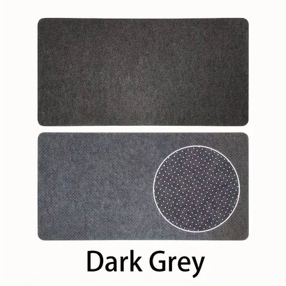 80*40Cm Extra-Large Premium Felt Mouse Pad for Gaming and Office - Anti-Slip Durable Polyester Desk Mat XXL Gaming Wool Felt Pad