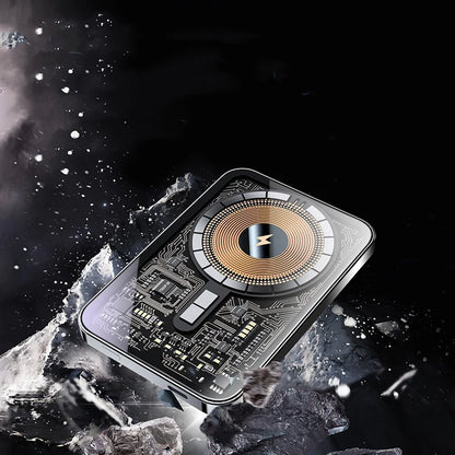 Magnetic Wireless Power Bank PD20W 5000Mah Aluminum Alloy Fast Charge