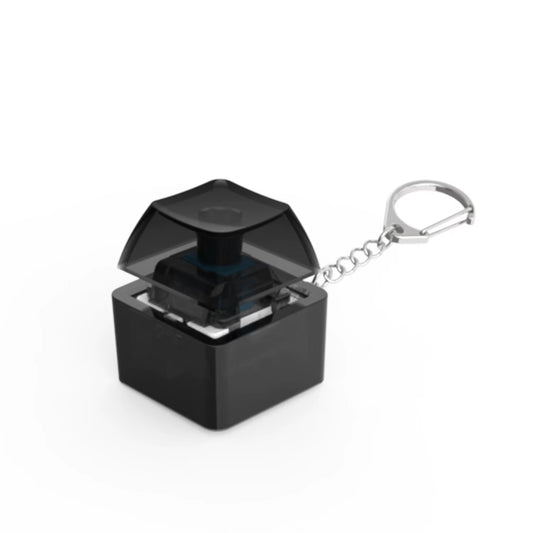 1/2 Keys Mechanical Keyboard Axis Teste Keychain Office Decompression Calming Button Keycap Stress Relief Fidget Toys